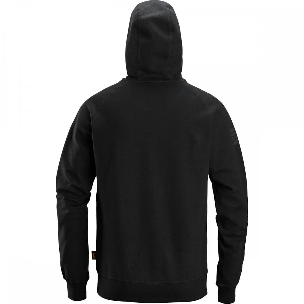 Snickers Logo Hoodie 2894 Black - Size X-Large - Image 3