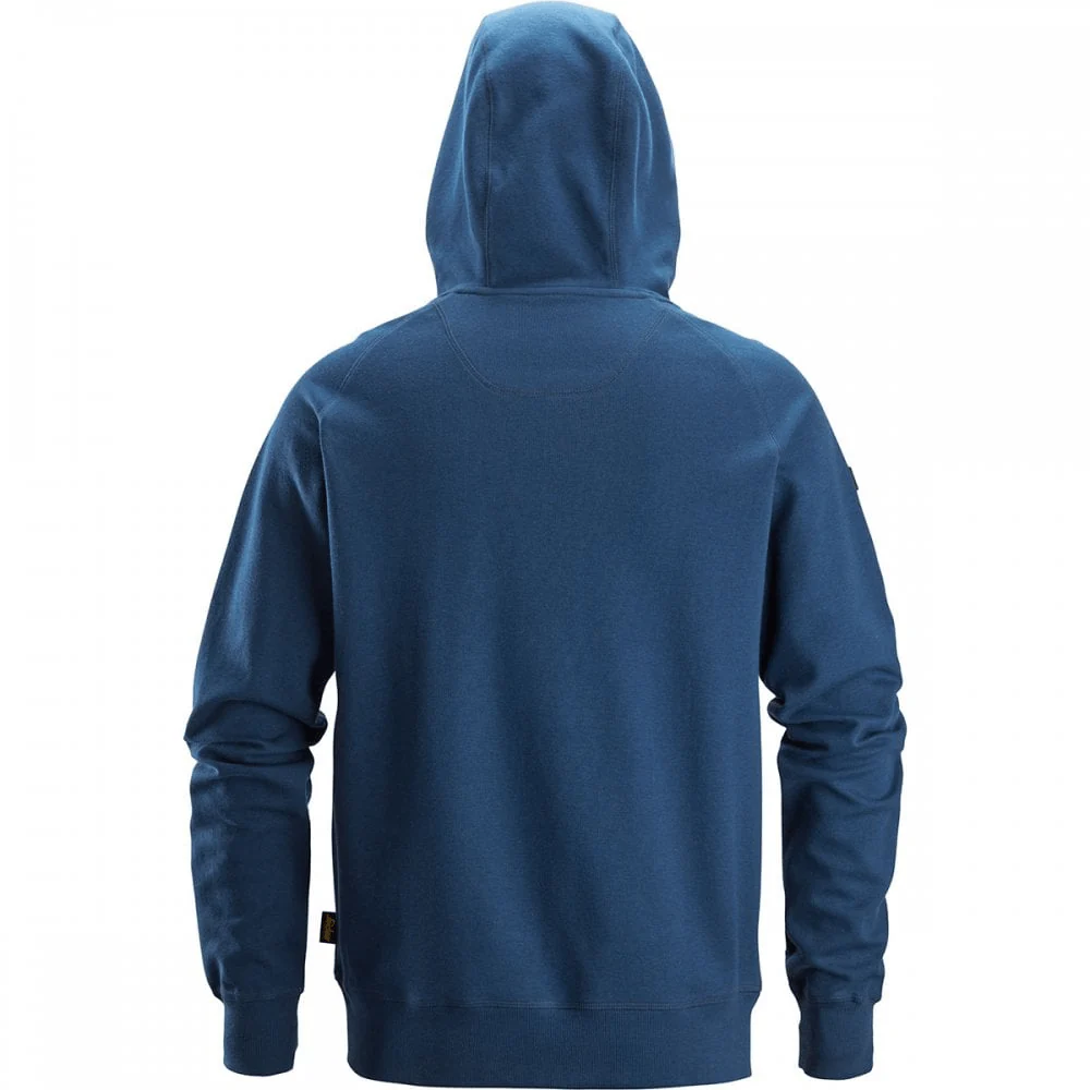Snickers Logo Hoodie 2894 Deep Blue - Size Medium - Image 3