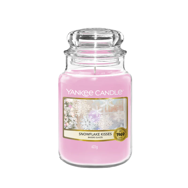Snowflake Kisses Large Yankee Candle 623g