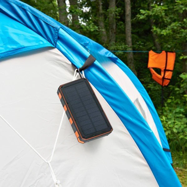 Solar Power Bank with LED Torch 20,000mAh - Image 3