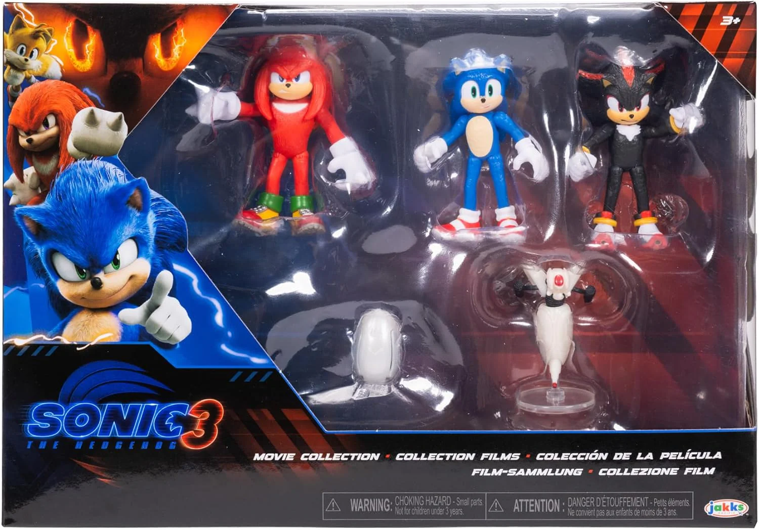 Sonic 3 Movie Action Figures 2.5-Inch Collector Figure Multi-Pack