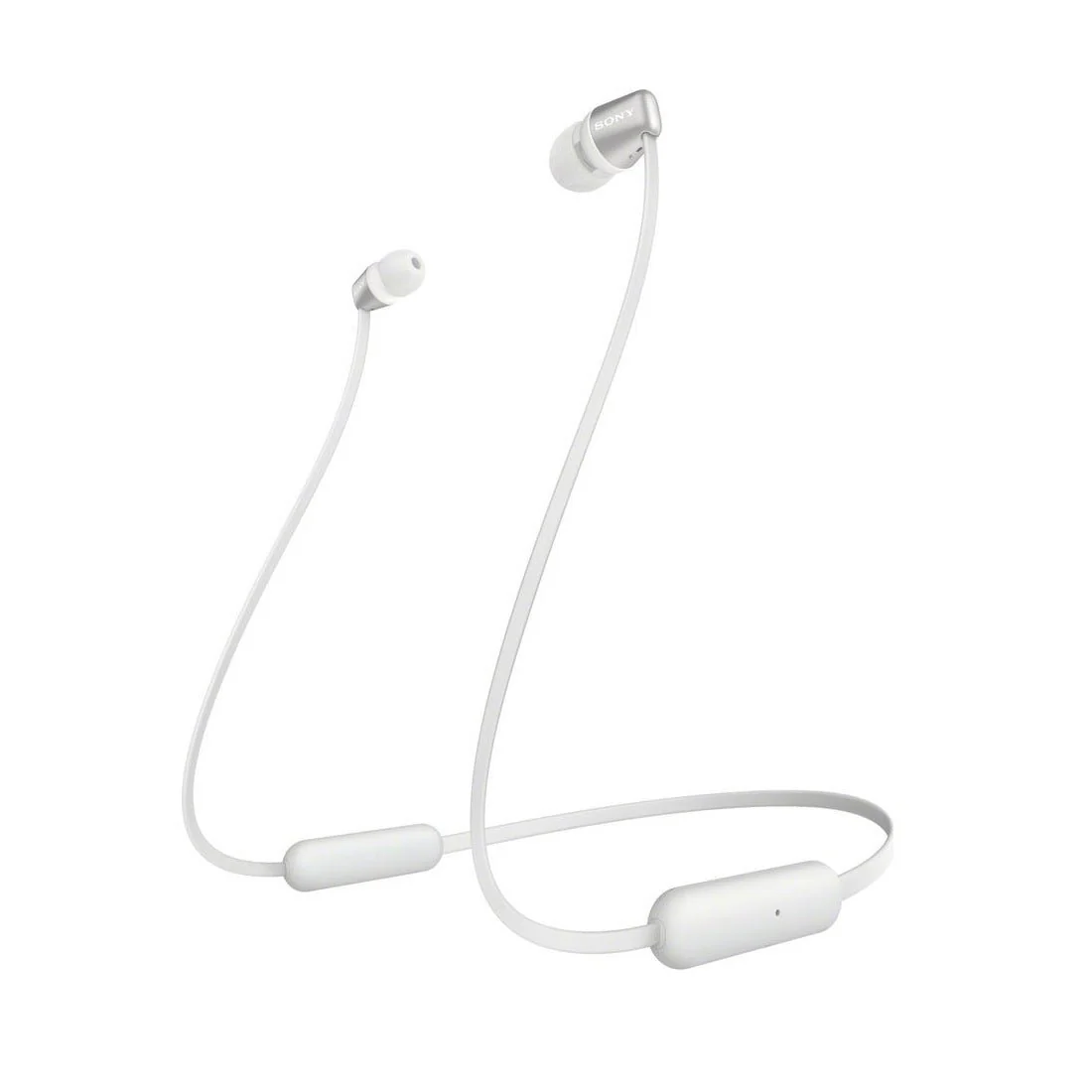 Sony Wireless Bluetooth Earphones White - WI-C310