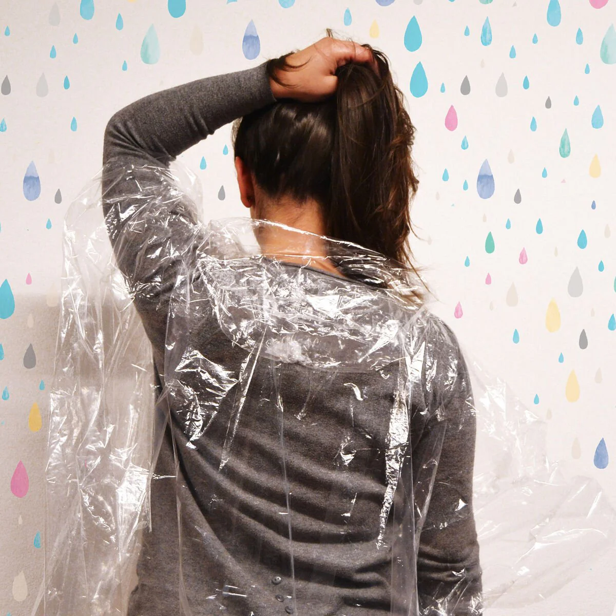 Sos Rain - Disposable Poncho With Hood - Image 3
