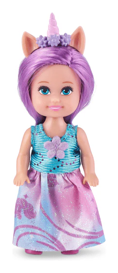 Sparkle Girlz 4.7" Unicorn Princess Cupcake Assortment - Image 3