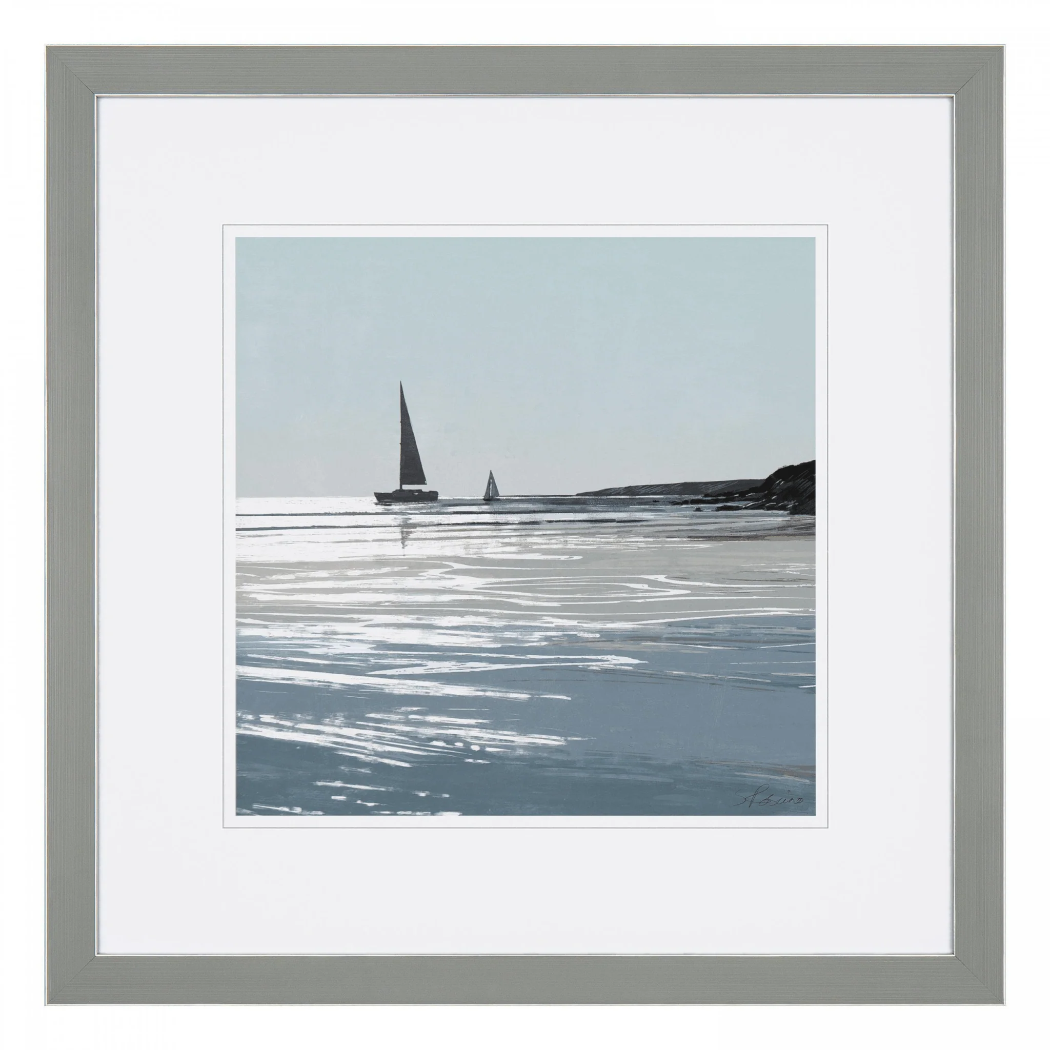 Sparkling Sea Framed Wall Art
