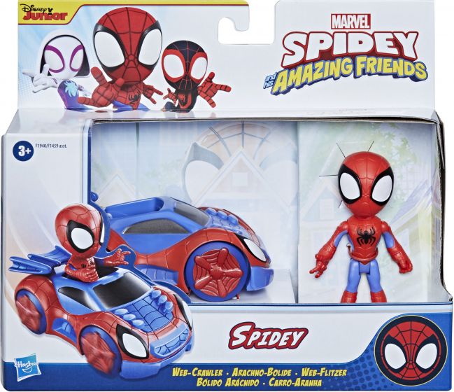 Spiderman Vehicle And Figure Assorted Styles