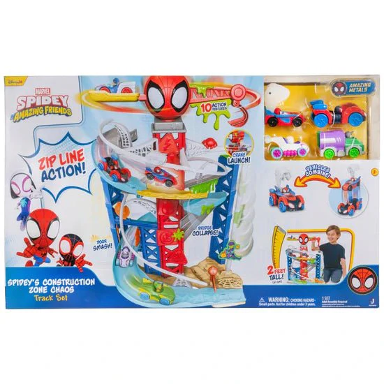 Spidey And Friends Spidey Construction Chaos Track Set