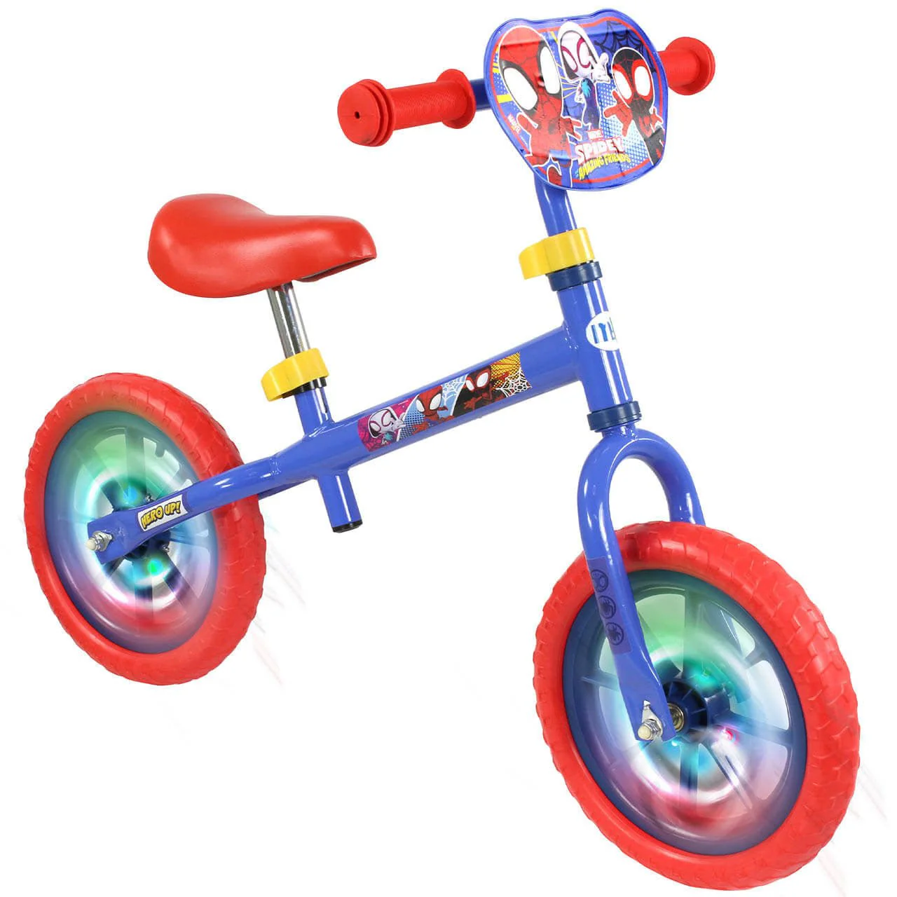 Spidey & His Amazing Friends 12" Balance Bike with Light Up Wheels - Image 9