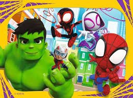 Spidey & His Amazing Friends 4 In A Box Puzzle - Image 2