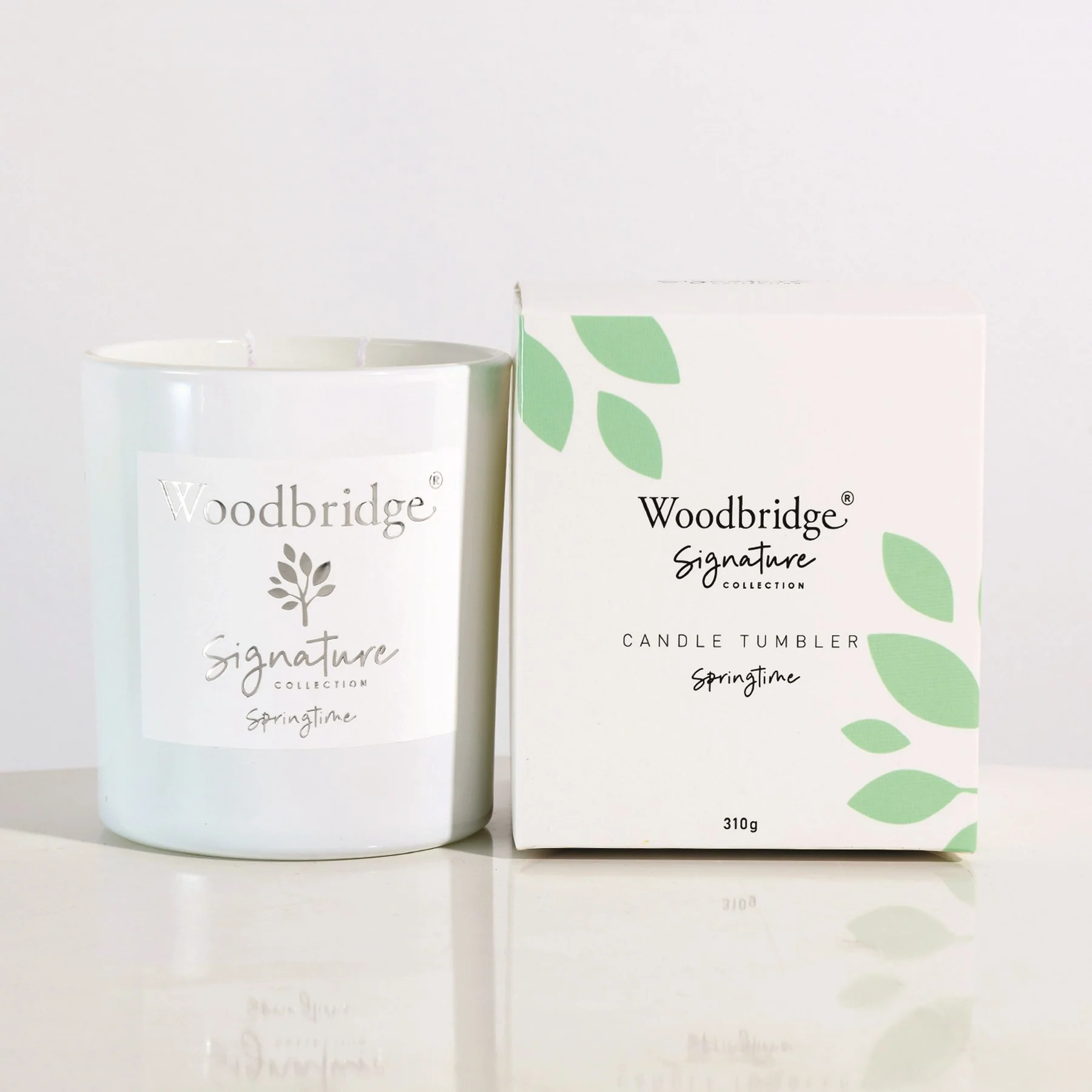 Springtime Boxed Tumbler Candle by Woodbridge 310g