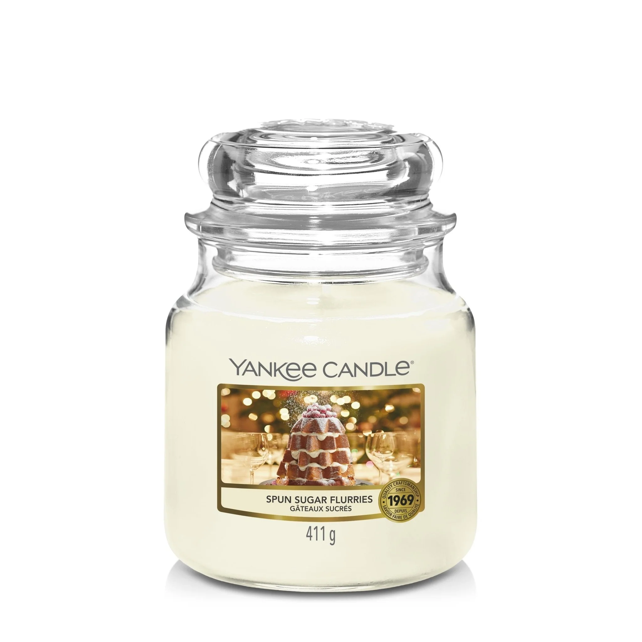 Spun Sugar Flurries Medium Yankee Candle 411g