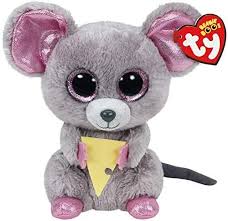 Squeaker Mouse Beanie Boos