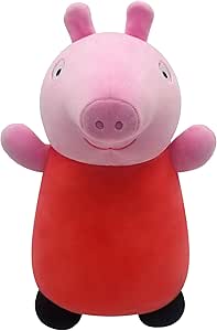 Squishmallows Peppa Pig 10In Plush Hugmees