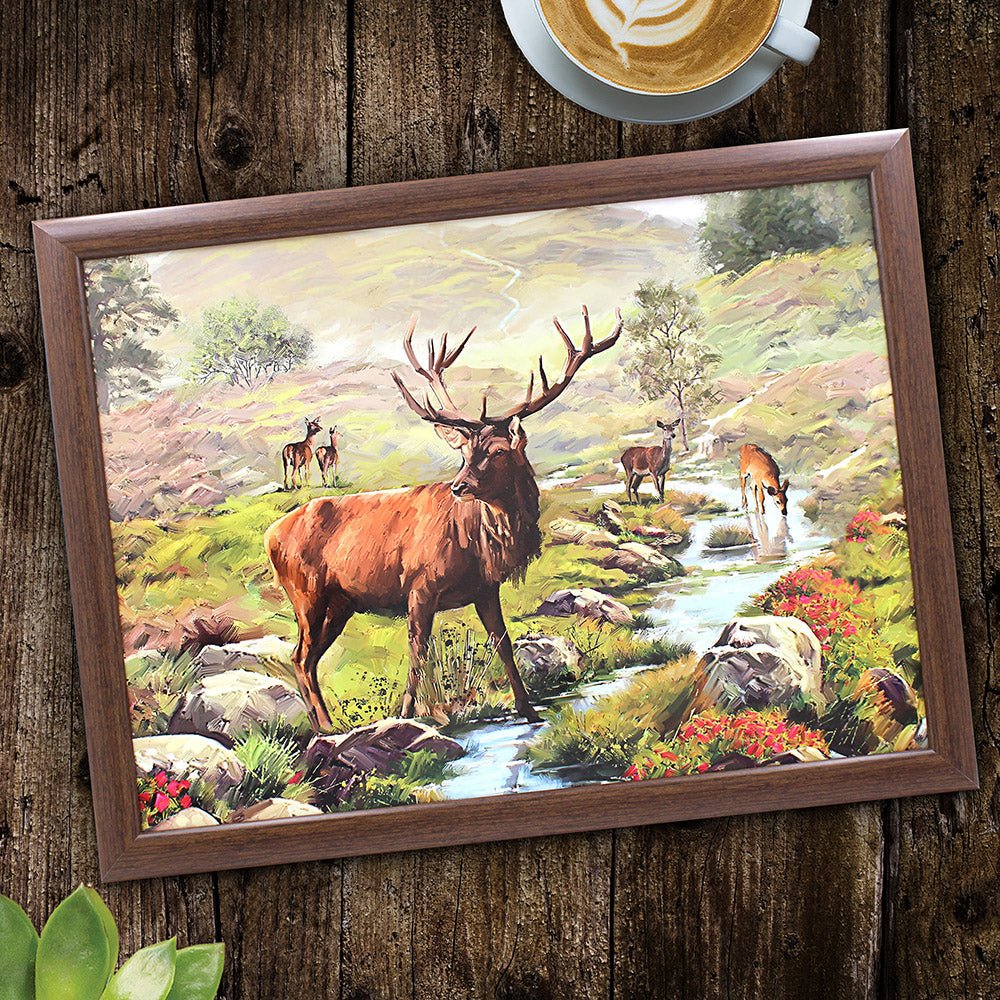 Stag Laptray