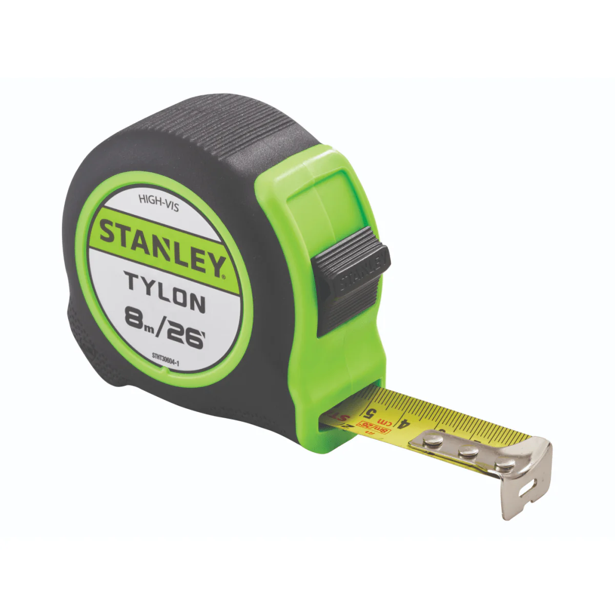 Stanley Hi-Viz Tylon Tape 8m/26ft