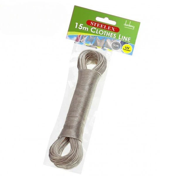Steelex 15m Steel Core Clothes Line