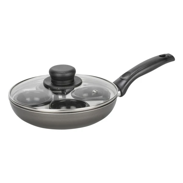Steelex 4 Cup Heavy Egg Poacher