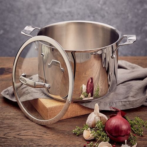 Stellar 24cm Stockpot 6L with Glass Lid - Image 4
