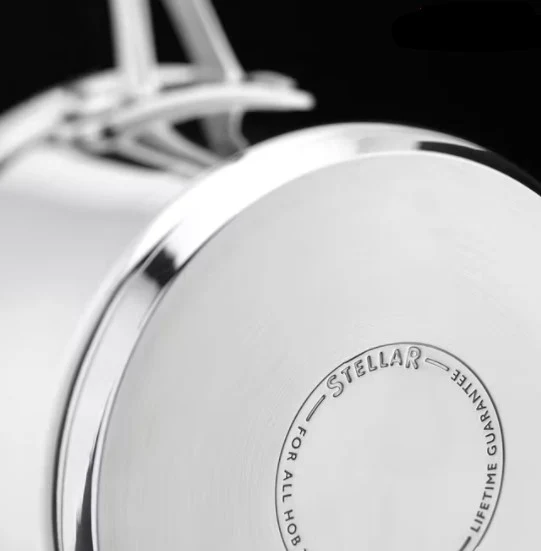 Stellar 7000 5 Piece Draining Saucepan Set S7C1D - Image 4