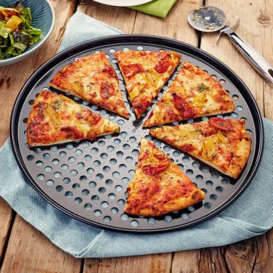 Stellar Bakeware, 35cm Crispy Crust Pizza Tin, Non-Stick. Dishwasher safe. - Image 4