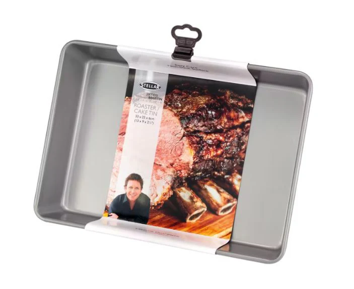 Stellar James Martin, Bakers Collection 33 x 23 x 6cm Cake Tin/Roasting Tray, Non-Stick - Image 2