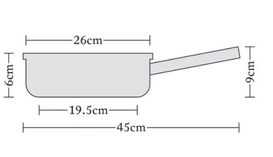Stellar James Martin, JM 26cm Frying Pan, Non-Stick - Image 4