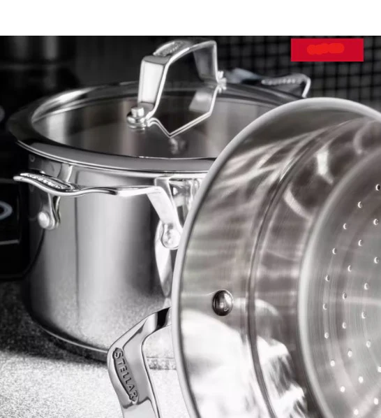 Stellar Steamers 22Cm 3 Tier Steamer Set Stm04 - Image 4