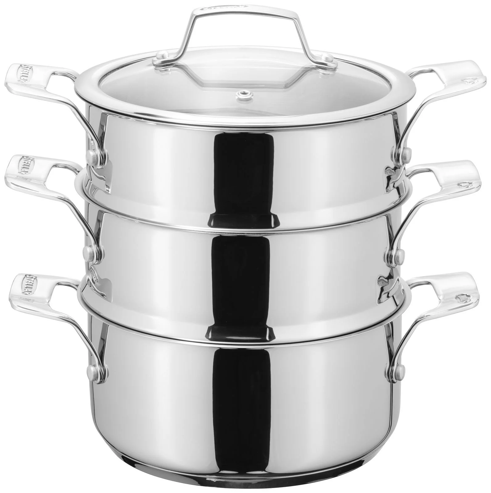 Stellar Steamers, 24cm 3 Tier Steamer Set - Image 2