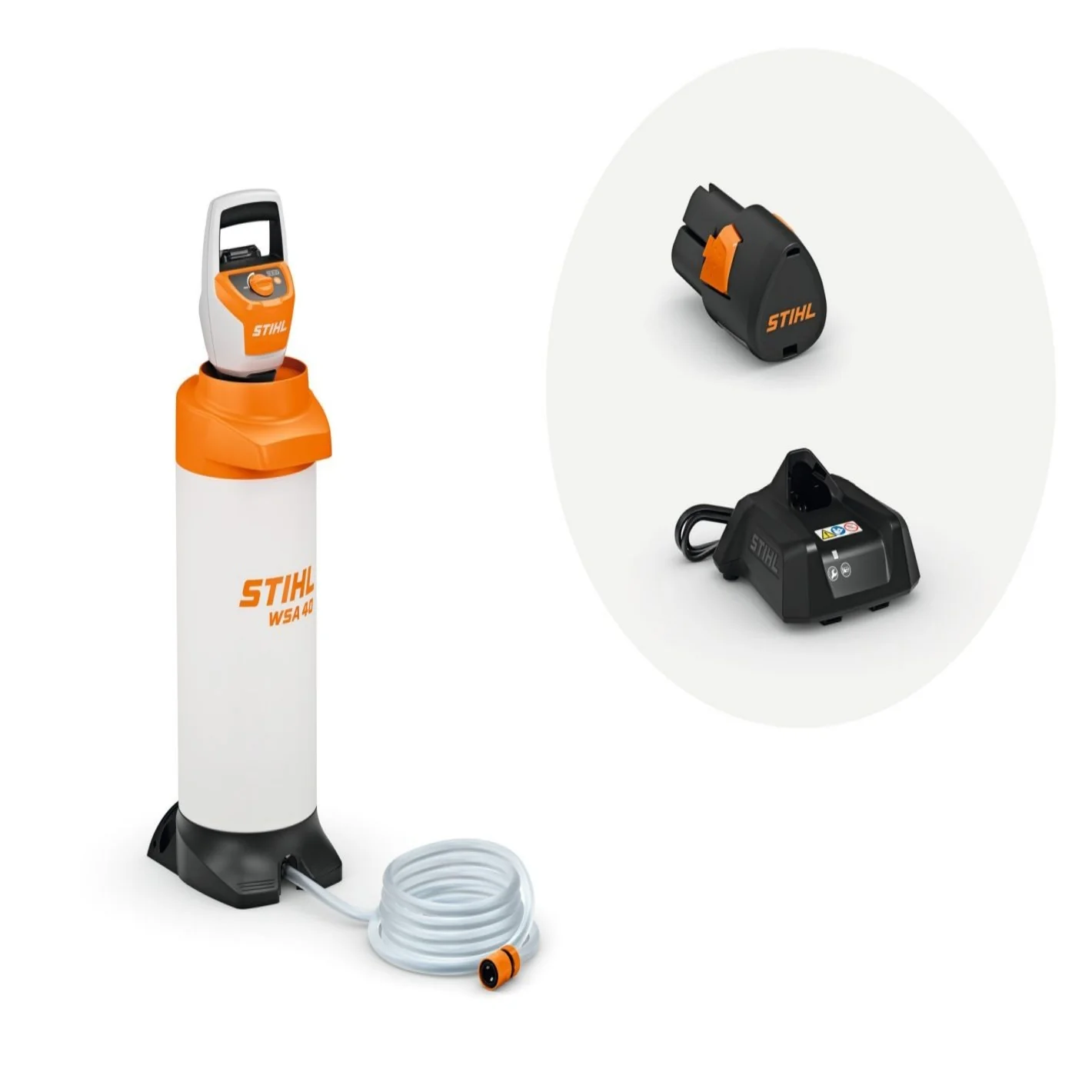 Stihl WSA 40 Cordless Pressurised Water Container Set | SA090118515