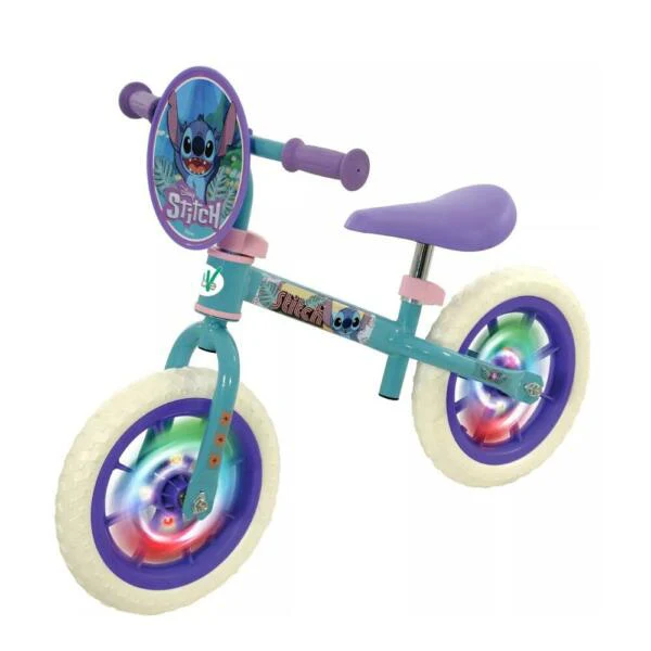Stitch 12 Inch Balance Bike With Light Up Wheels