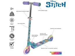 Stitch Folding Inline Scooter With Light Up Wheels - Image 4