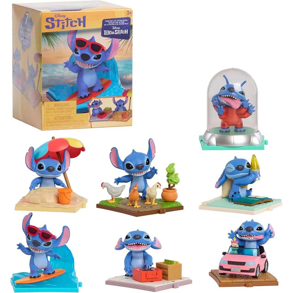 Stitch Movie Time Collectible Figure Assorted Styles