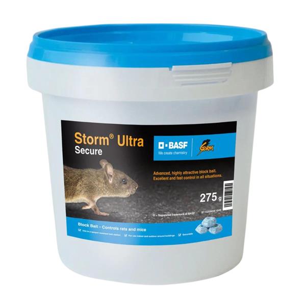 Storm Ultra Secure Rat and Mouse Bait 275grm