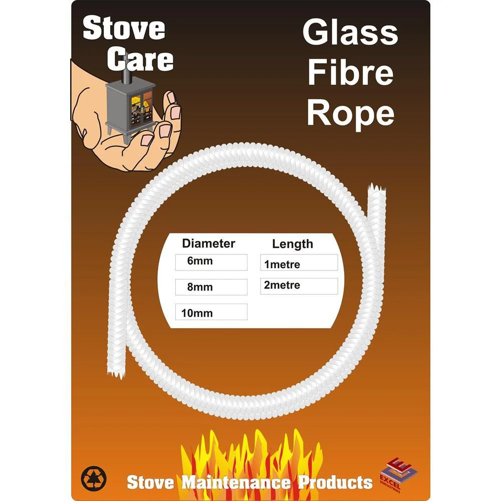 Stove Care 2M 6Mm Glass Fibre Rope SC26GFR - Image 2