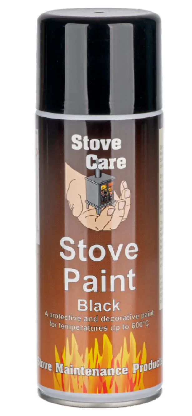 Stove Care 400Ml Paint Matt Black SC400SP