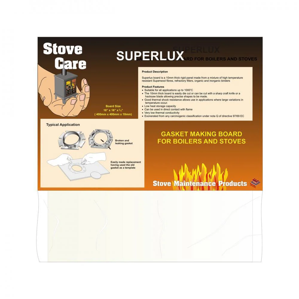 Stove Care Superlux Gasket Maker 40X40X1Cm SCS - Image 2