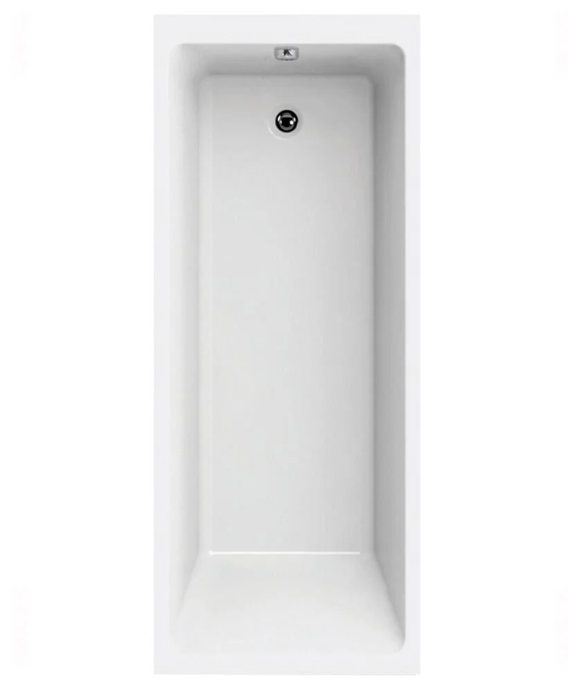 StrataSingle Ended Steel Bath with Grips & Anti Slip L 1600 x W 700mm x D 390mm - Image 2