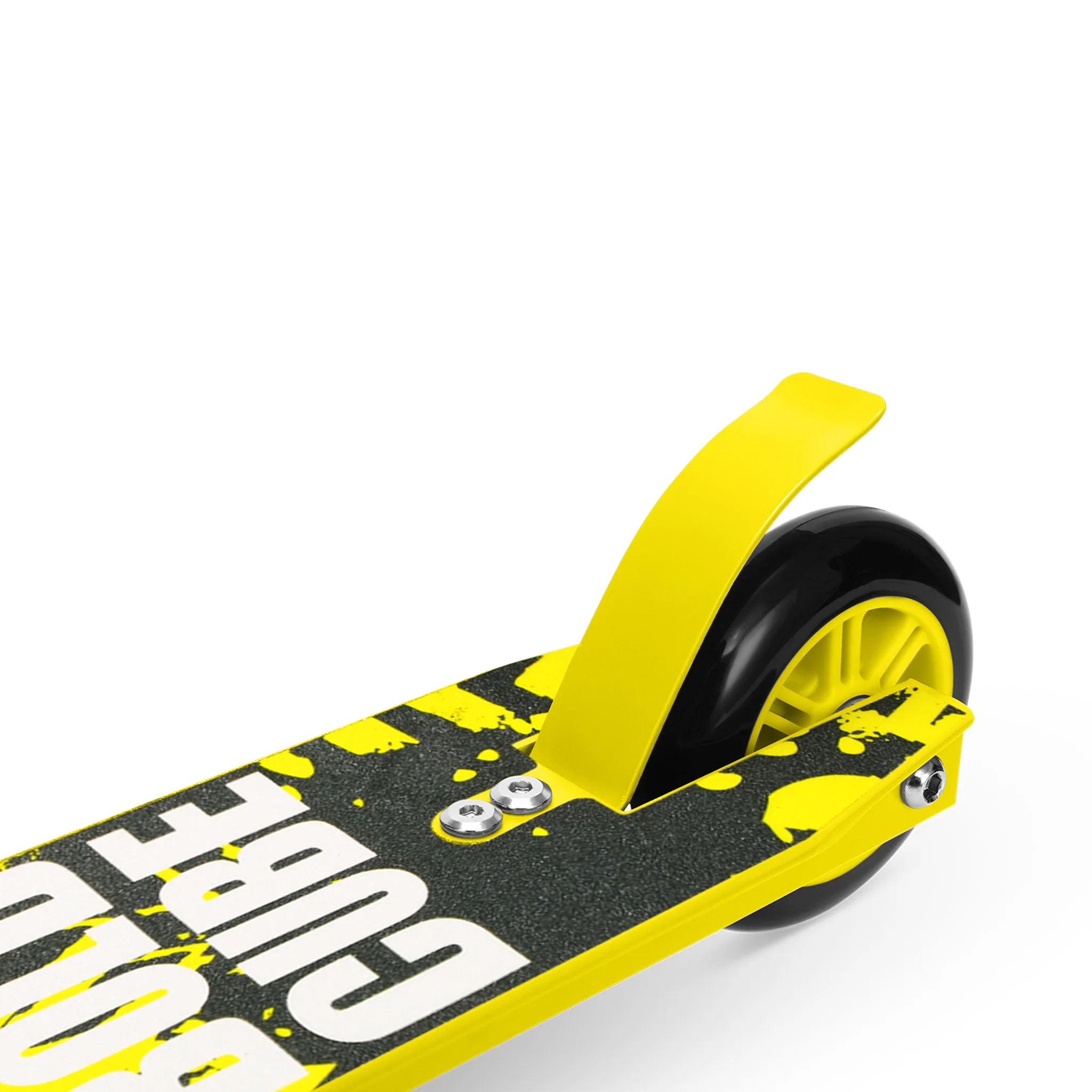 Boldcube Stunt Scooter: Yellow - Image 3