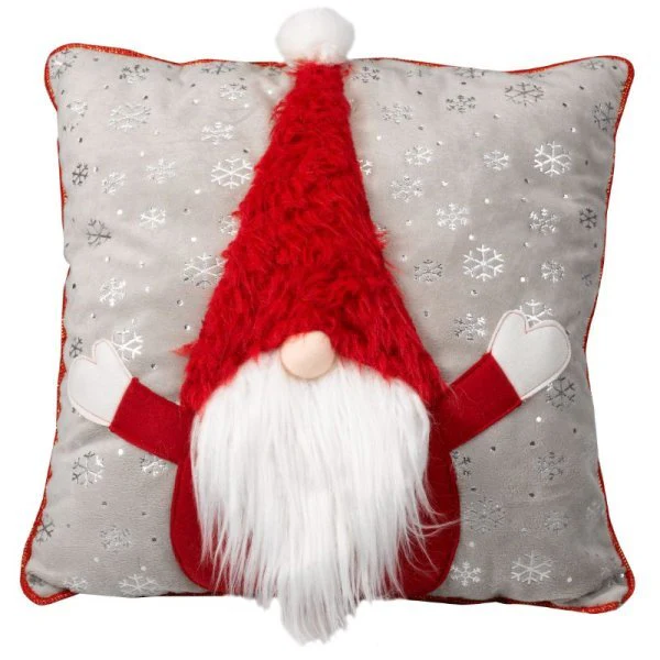 Super Furry Gonk Cushion - Red - Image 2