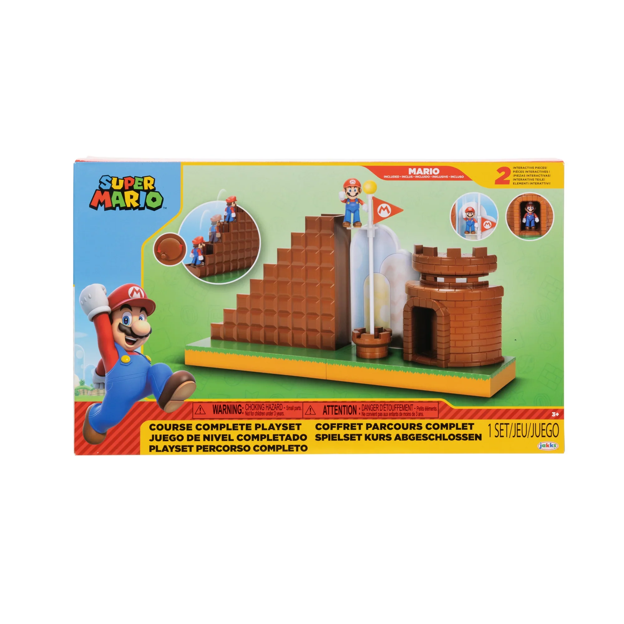Super Mario 2.5in Course Complete Playset