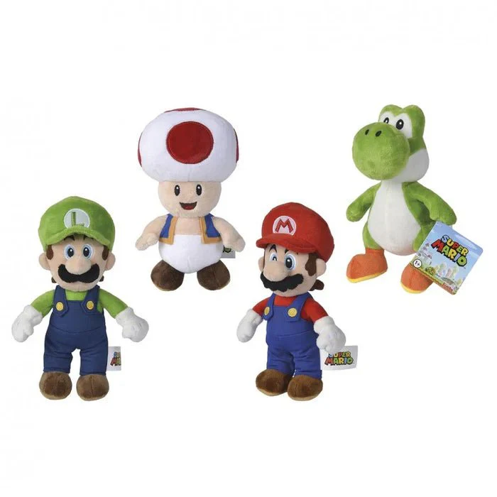 Super Mario Plush 20cm Assorted Styles