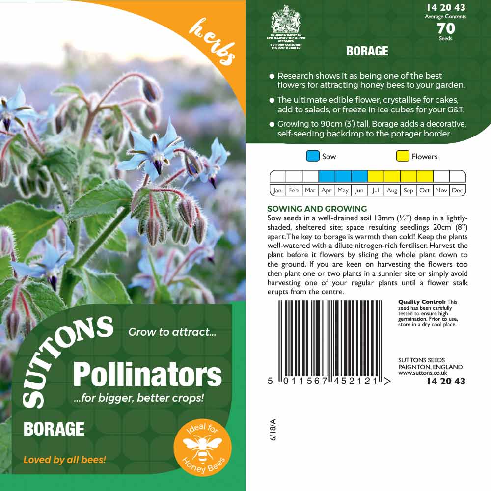 Suttons Borage Pp - Image 2