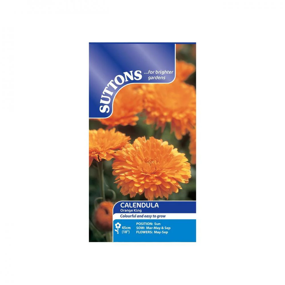 Suttons Calendula Orange King 106773