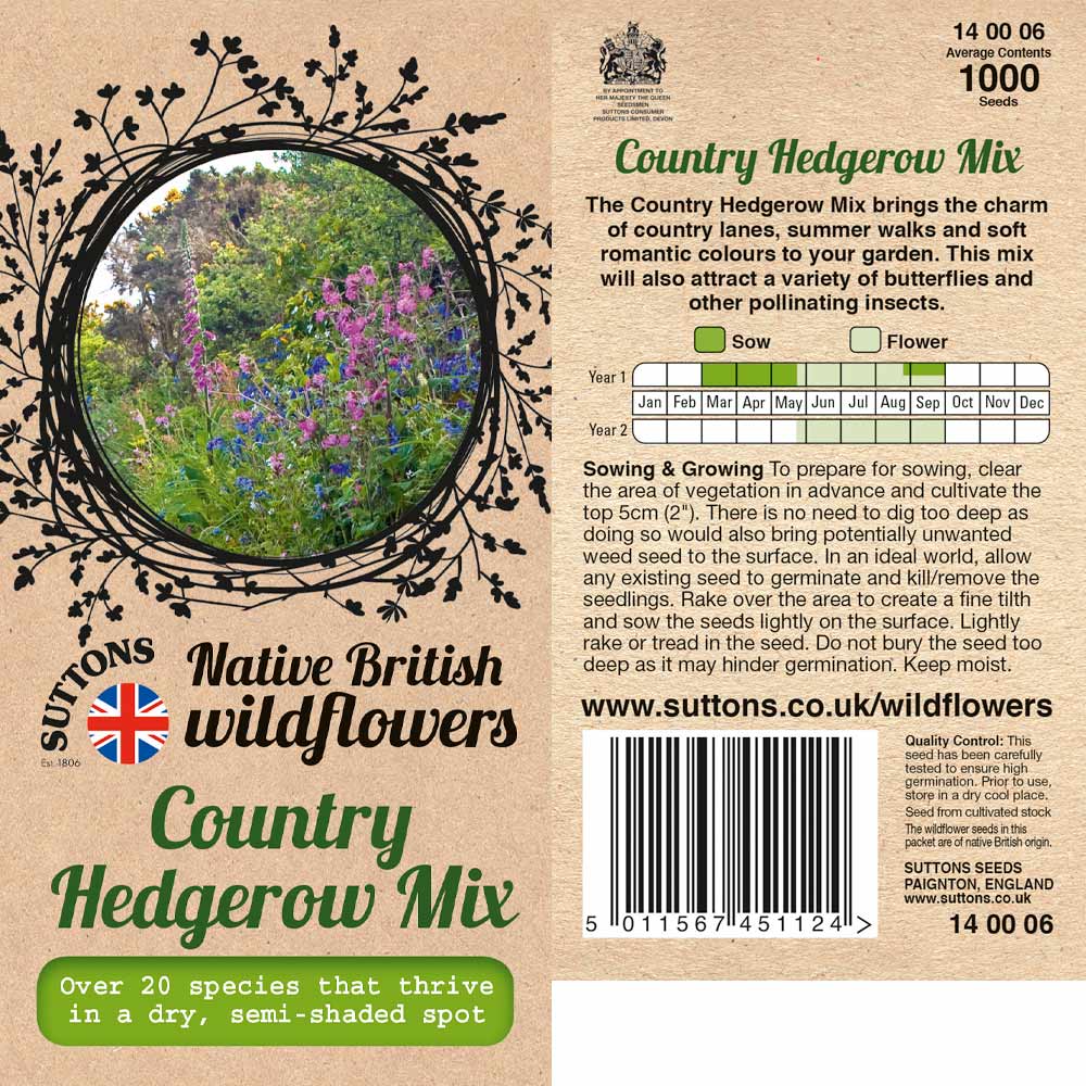 Suttons Country Hedgerow Mix - Image 2