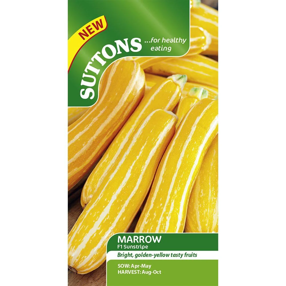 Suttons Marrow F1 Sunstripe G170432