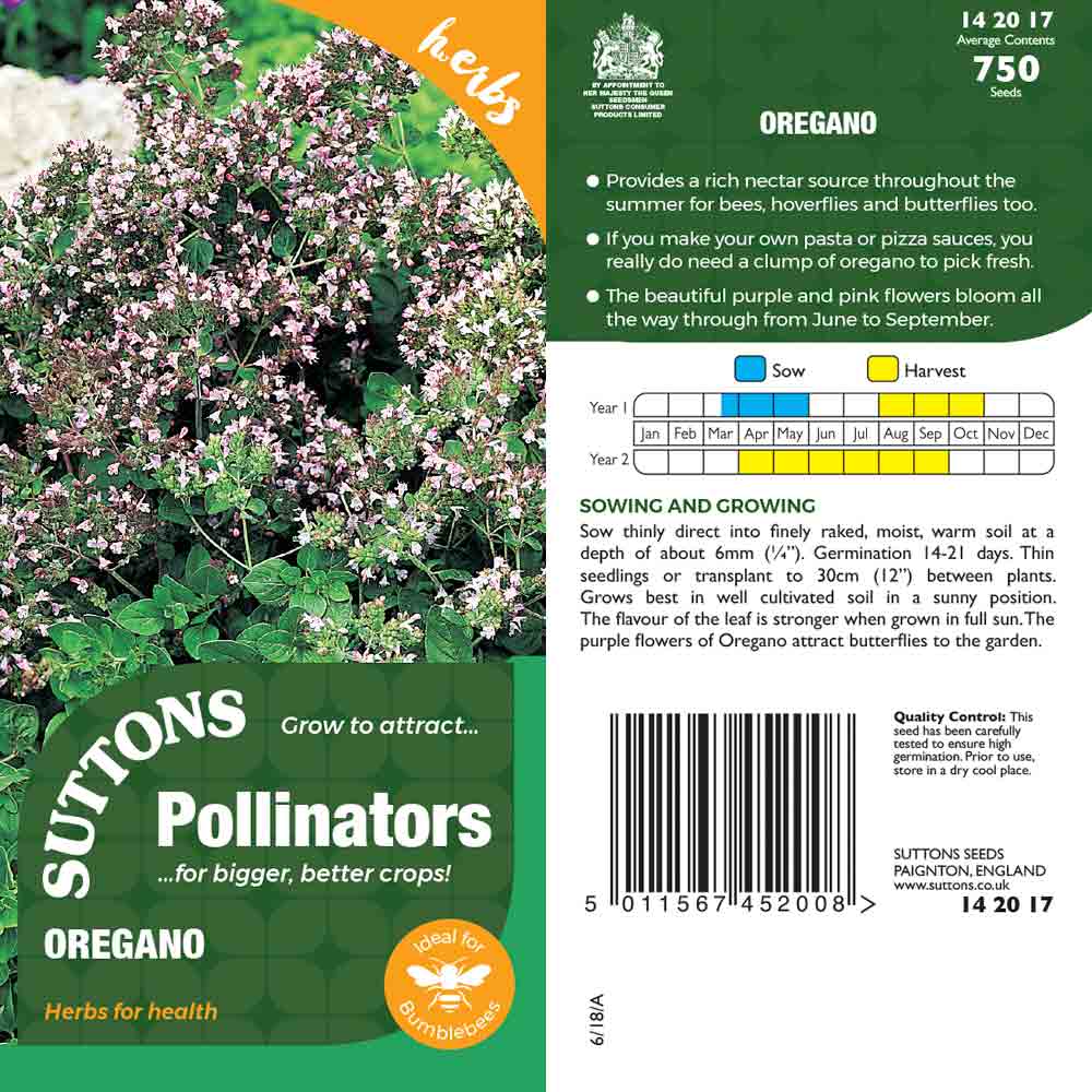 Suttons Oregano Pp - Image 2