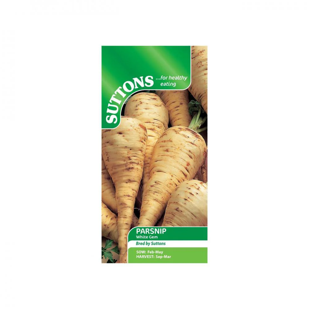 Suttons Parsnip White Gem 175102