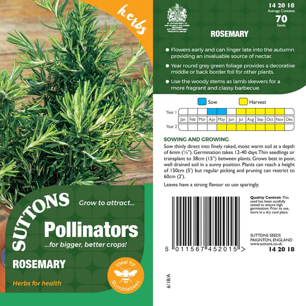 Suttons Rosemary Pp