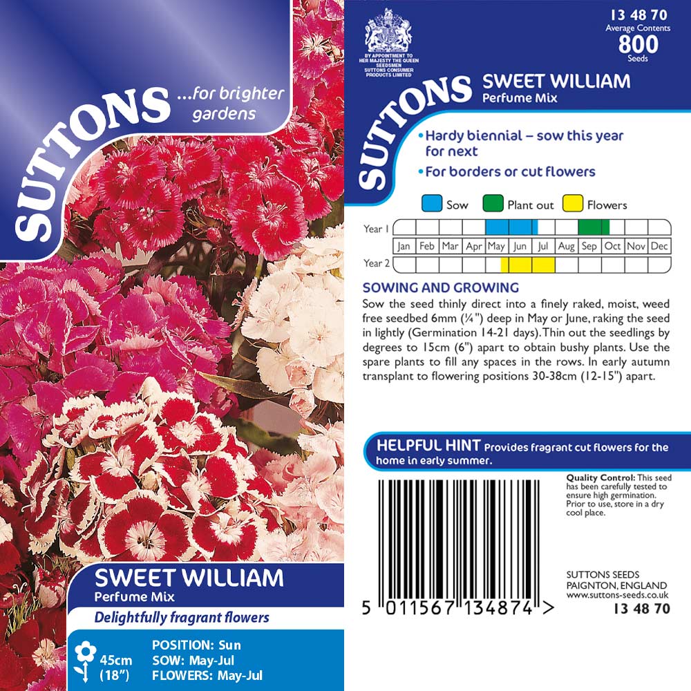 Suttons Sweet William Perfume Mix 134870 - Image 2