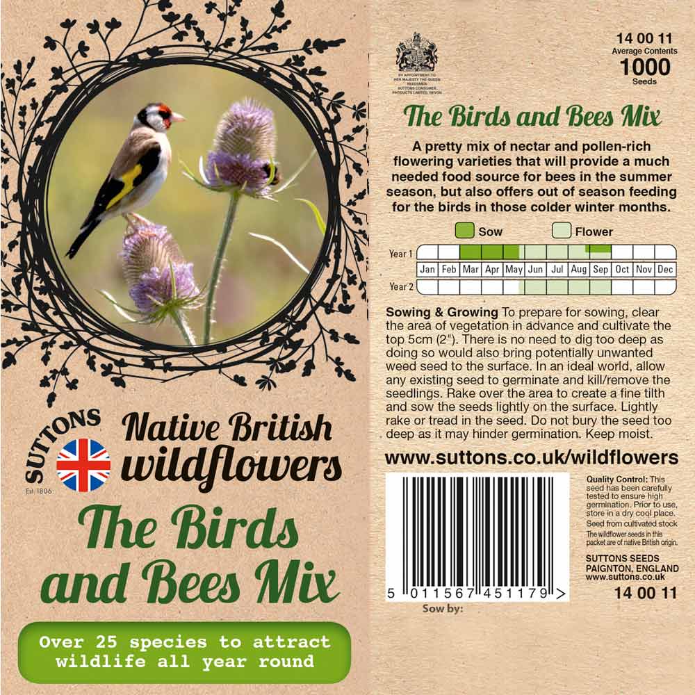 Suttons The Birds & Bees Mix - Image 2